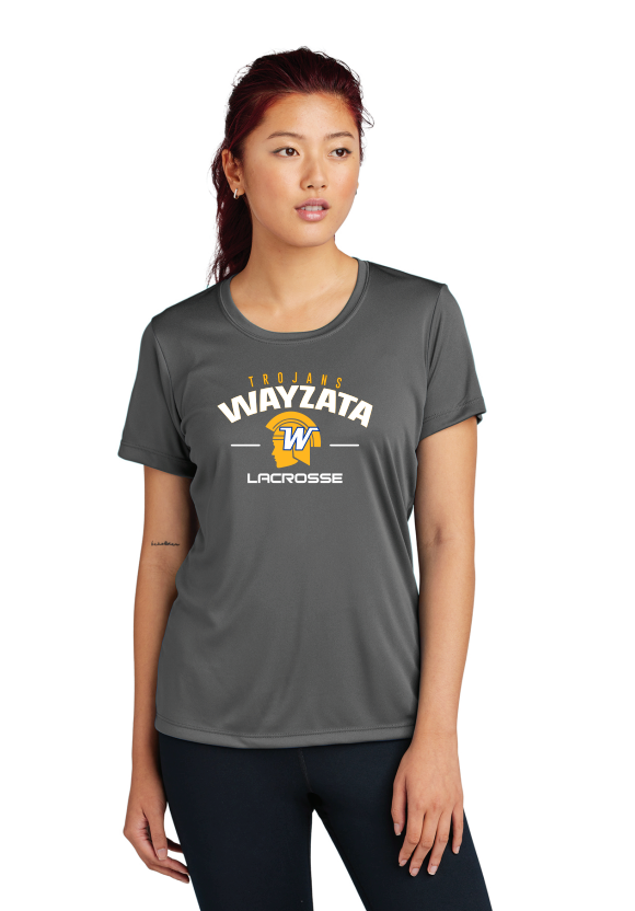 Wayzata Sport-Tek® Ladies PosiCharge® Competitor™ Tee - Iron Grey