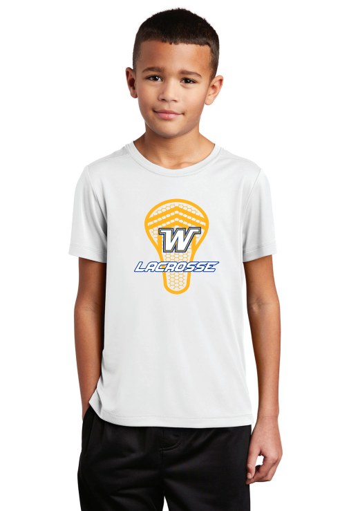 Wayzata Sport-Tek ® Youth Posi-UV ® Pro Tee - White