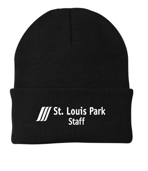 SLP Public Works Port & Company® - Knit Cap - BLACK