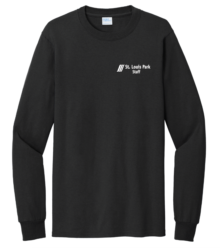 SLP Public Works Tall Long Sleeve Essential Tee - BLACK