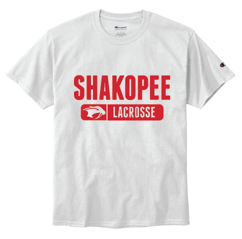 Shakopee Lacrosse Champion ® Heritage 6-Oz. Jersey Tee - WHITE