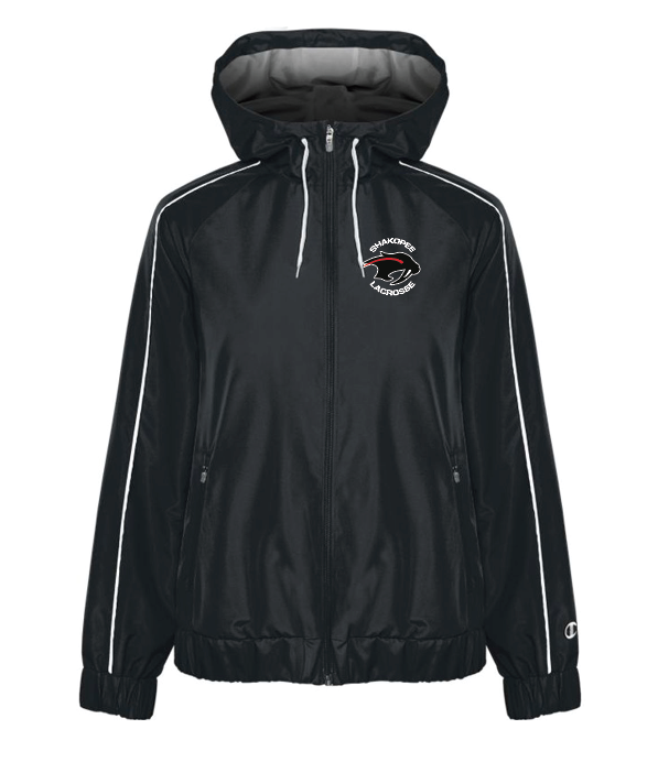 Shakopee Lacrosse TEAM Champion Rush Jacket - BLACK/WHITE