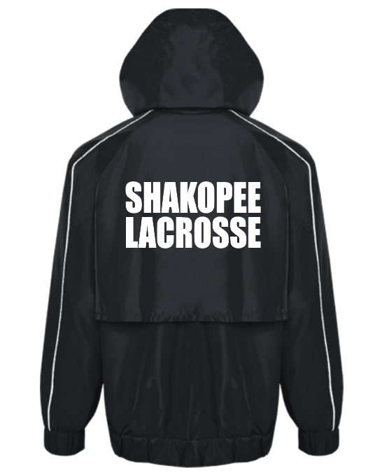 Shakopee Lacrosse TEAM Champion Rush Jacket - BLACK/WHITE